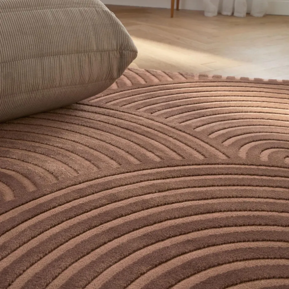 Hot Drawer JAGO Tapis texturé à motifs en arches