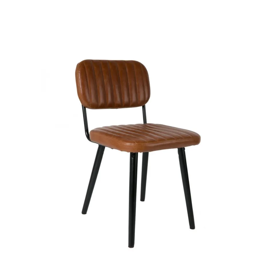 Online No name JAKE WORN Chaise rétro capitonnée