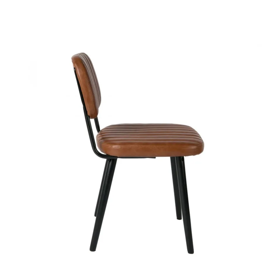 Online No name JAKE WORN Chaise rétro capitonnée