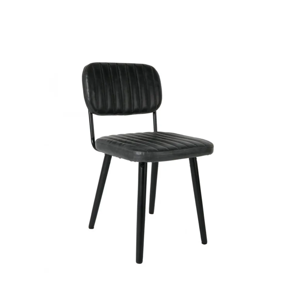 Online No name JAKE WORN Chaise rétro capitonnée