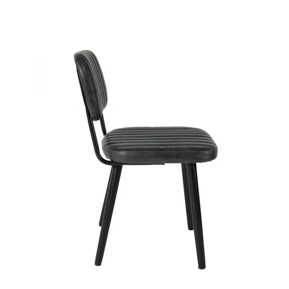 Online No name JAKE WORN Chaise rétro capitonnée