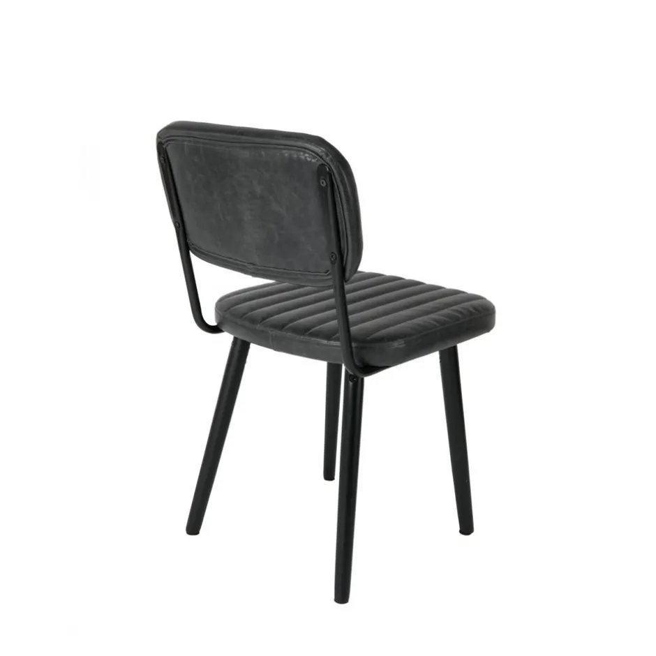 Online No name JAKE WORN Chaise rétro capitonnée