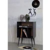 Discount Woood JAMES Meuble de rangement disques vinyles en bois