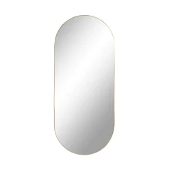 Outlet House Nordic JERSEY Miroir ovale en métal 35x80cm