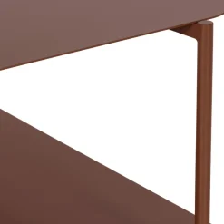 Outlet Drawer JUDITH Table basse en métal à double plateau