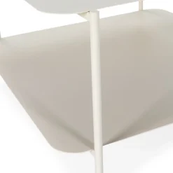 Outlet Drawer JUDITH Table basse en métal à double plateau