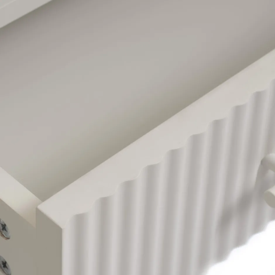 Sale No name JURA Meuble TV 2 portes 1 tiroir en bois et métal L140cm