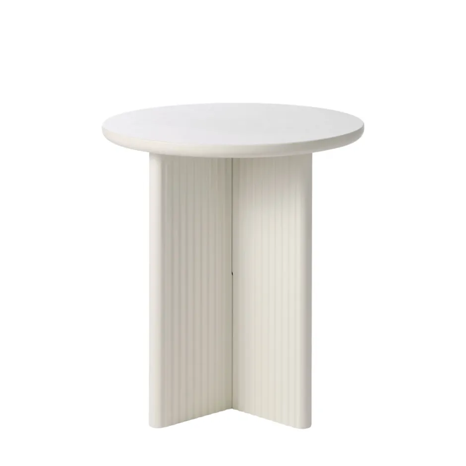 Online No name JURA Table d'appoint ronde en bois ø50cm