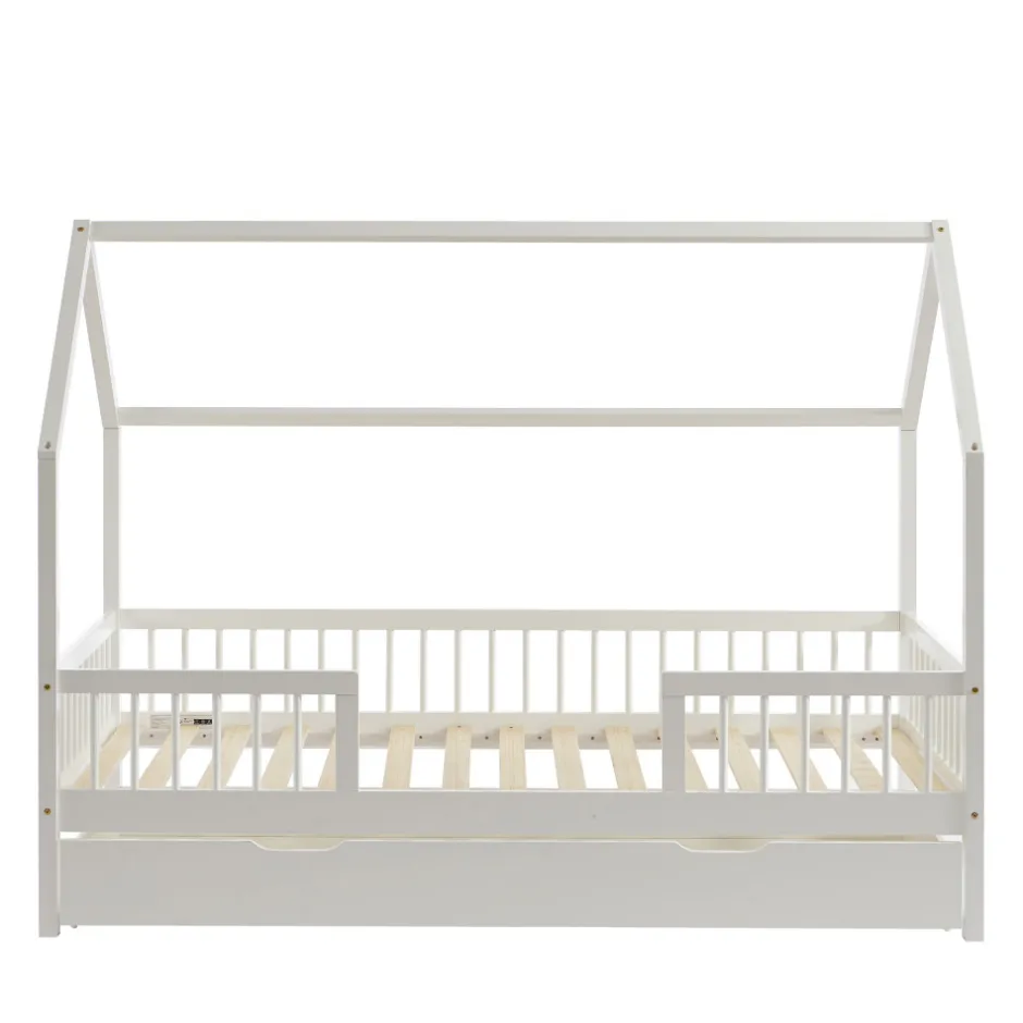 Clearance No name KABA Lit cabane enfant en bois 90x190cm