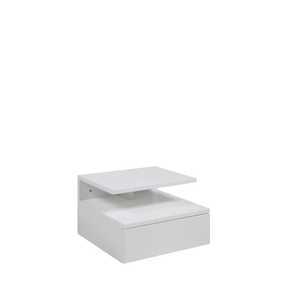 Sale Drawer KAMICHI Table de chevet murale 1 tiroir en bois
