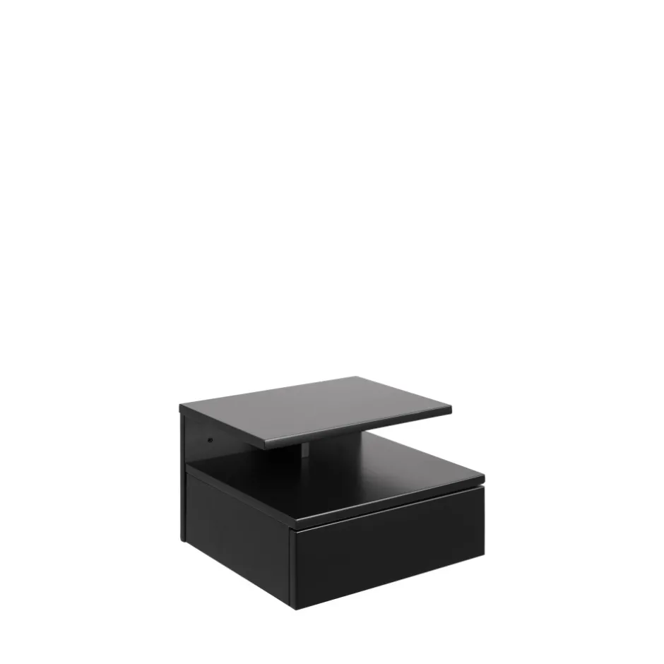 Sale Drawer KAMICHI Table de chevet murale 1 tiroir en bois