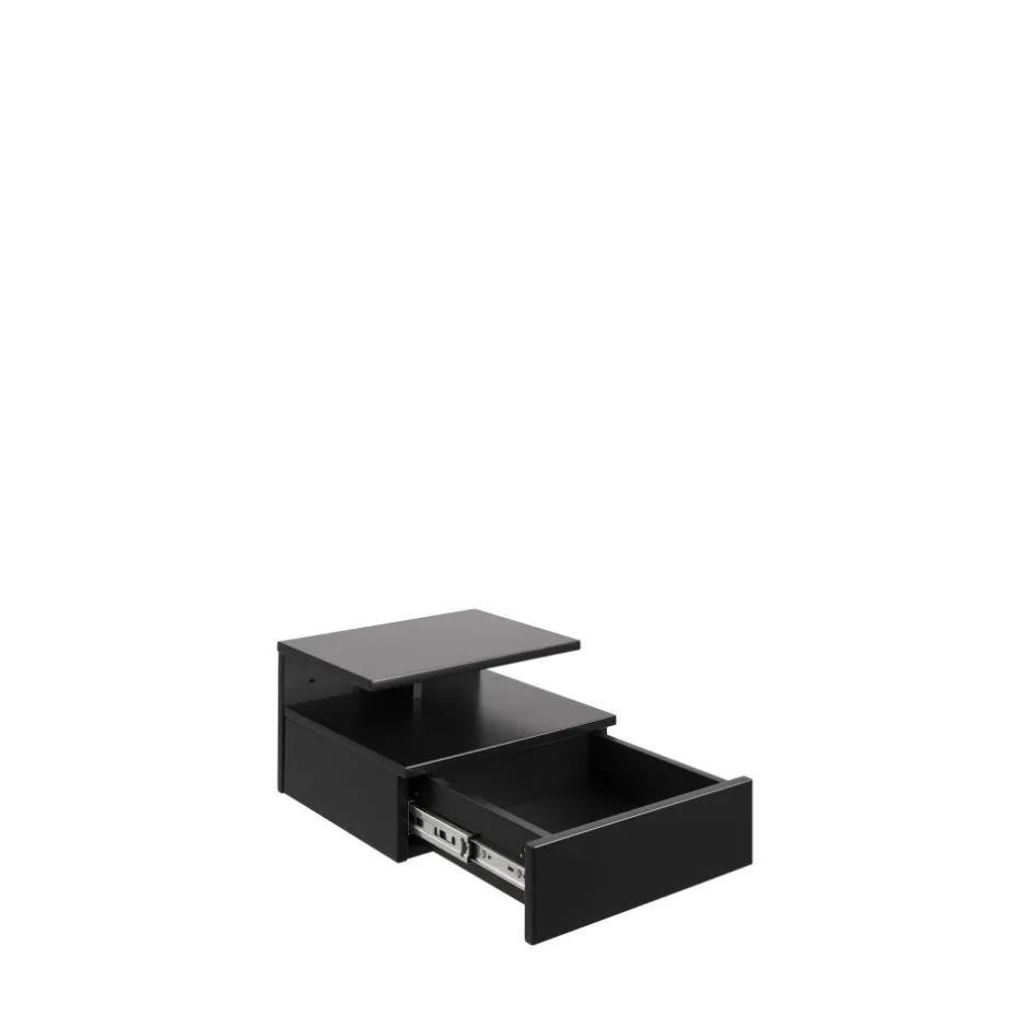 Sale Drawer KAMICHI Table de chevet murale 1 tiroir en bois