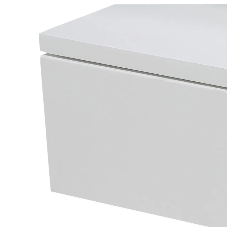 Sale Drawer KAMICHI Table de chevet murale 1 tiroir en bois