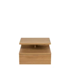 Sale Drawer KAMICHI Table de chevet murale 1 tiroir en bois