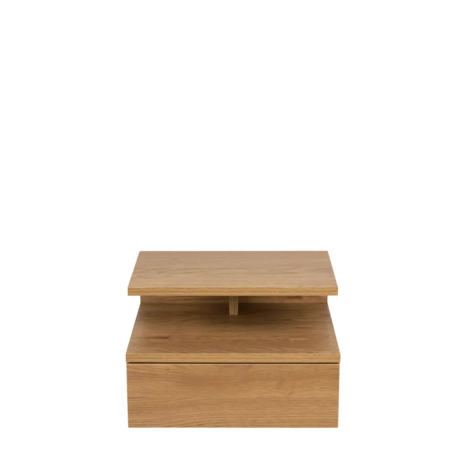 Sale Drawer KAMICHI Table de chevet murale 1 tiroir en bois