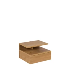 Sale Drawer KAMICHI Table de chevet murale 1 tiroir en bois