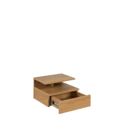 Sale Drawer KAMICHI Table de chevet murale 1 tiroir en bois