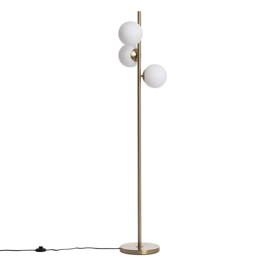 Clearance Drawer KANO Lampadaire avec 3 points lumineux en verre H148cm