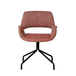 Sale Drawer KENDO Chaise de bureau pivotante en tissu et métal