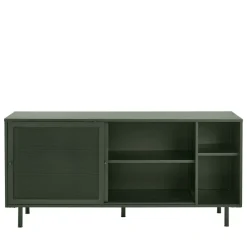 No name KISO Buffet 2 portes, 2 niches en métal L160cm