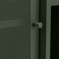 No name KISO Buffet 2 portes, 2 niches en métal L160cm