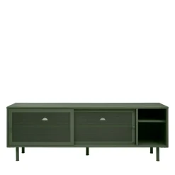 Discount No name KISO Meuble TV 2 portes, 2 niches en métal L160cm
