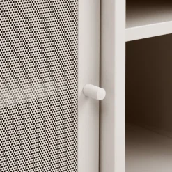 Discount No name KISO Meuble TV 2 portes, 2 niches en métal L160cm