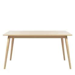 No name KIYO Table à manger extensible 4 à 10 personnes en bois 150-240x90cm