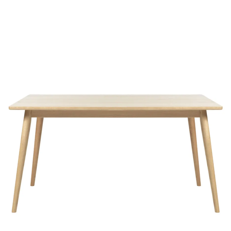 No name KIYO Table à manger extensible 4 à 10 personnes en bois 150-240x90cm