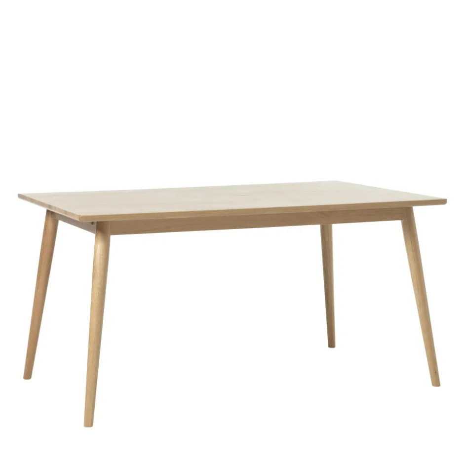 No name KIYO Table à manger extensible 4 à 10 personnes en bois 150-240x90cm