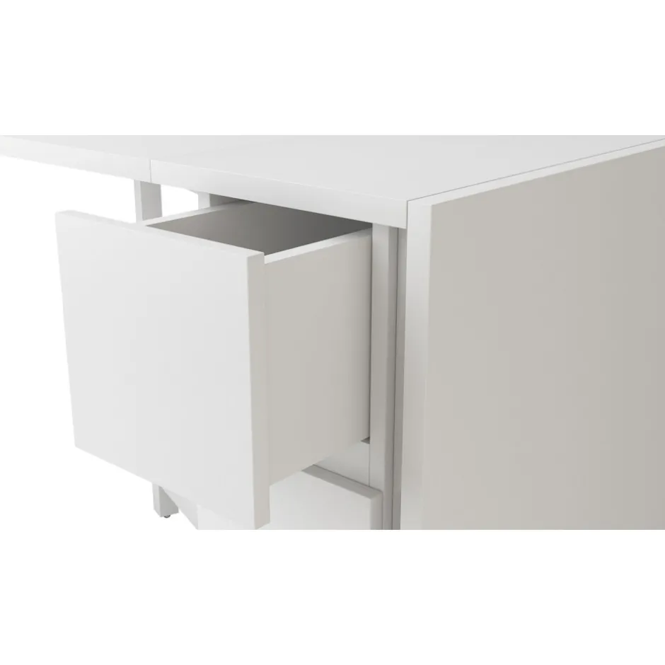 Hot Woodman KUNGLA Table à manger pliable 2 personnes en bois