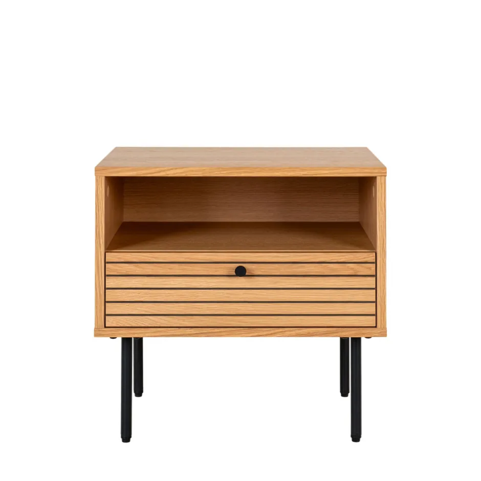 Best House Nordic KYOTO Table de chevet 1 tiroir en bois