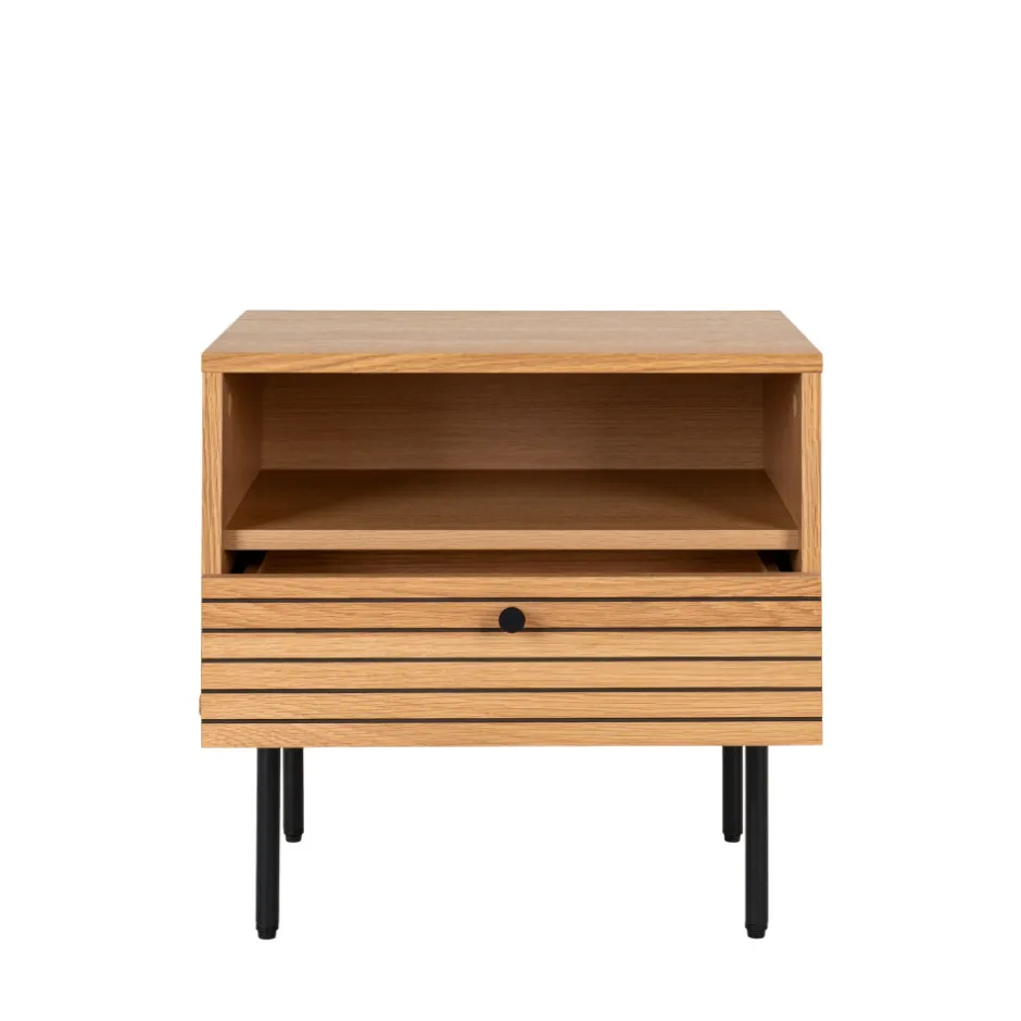 Best House Nordic KYOTO Table de chevet 1 tiroir en bois