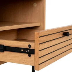 Best House Nordic KYOTO Table de chevet 1 tiroir en bois