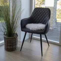 Best House Nordic LAMBSKIN SEAT Galette de chaise en peau de mouton