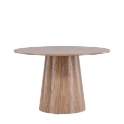 Online Venture Home LANZO Table à manger 4 personnes ronde en bois