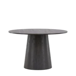 Online Venture Home LANZO Table à manger 4 personnes ronde en bois