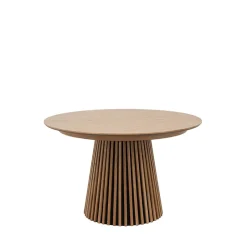 Discount Drawer LEA Table à manger extensible 4 à 8 personnes en bois ø120-200x120cm