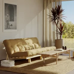 Online Karup Design LEAN Canapé convertible en bois naturel et tissu