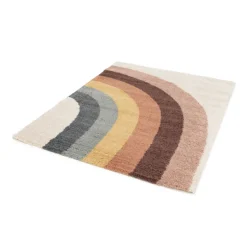 Hot Drawer LEELOO Tapis contemporain à motif géométrique
