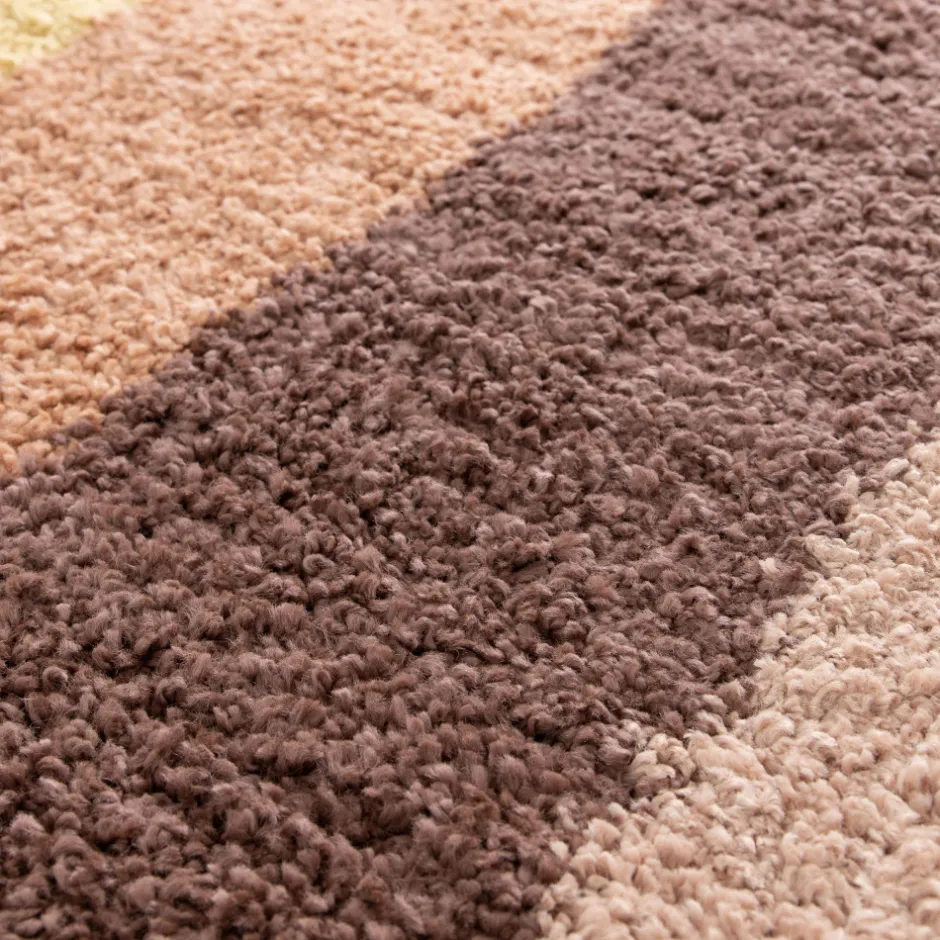Hot Drawer LEELOO Tapis contemporain à motif géométrique