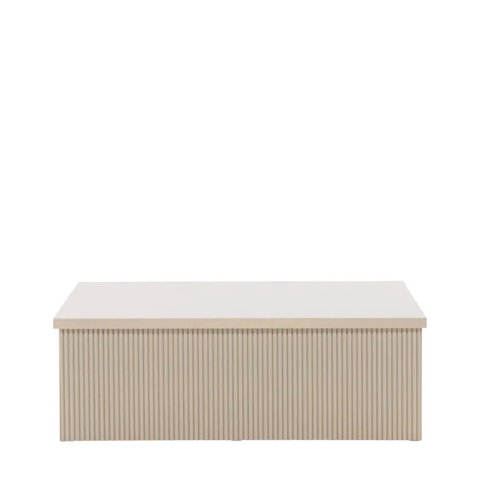 Discount Venture Home LENOX Table basse carrée en bois 90x90cm