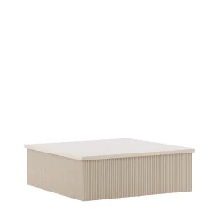 Discount Venture Home LENOX Table basse carrée en bois 90x90cm