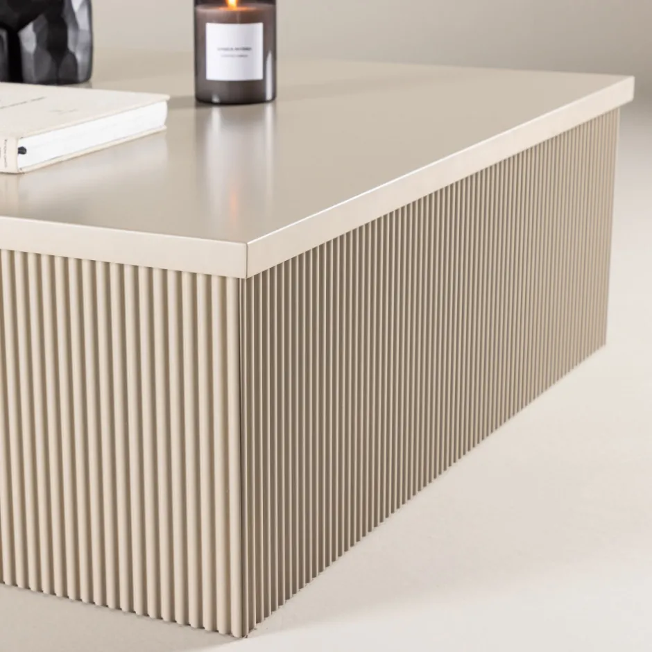 Discount Venture Home LENOX Table basse carrée en bois 90x90cm