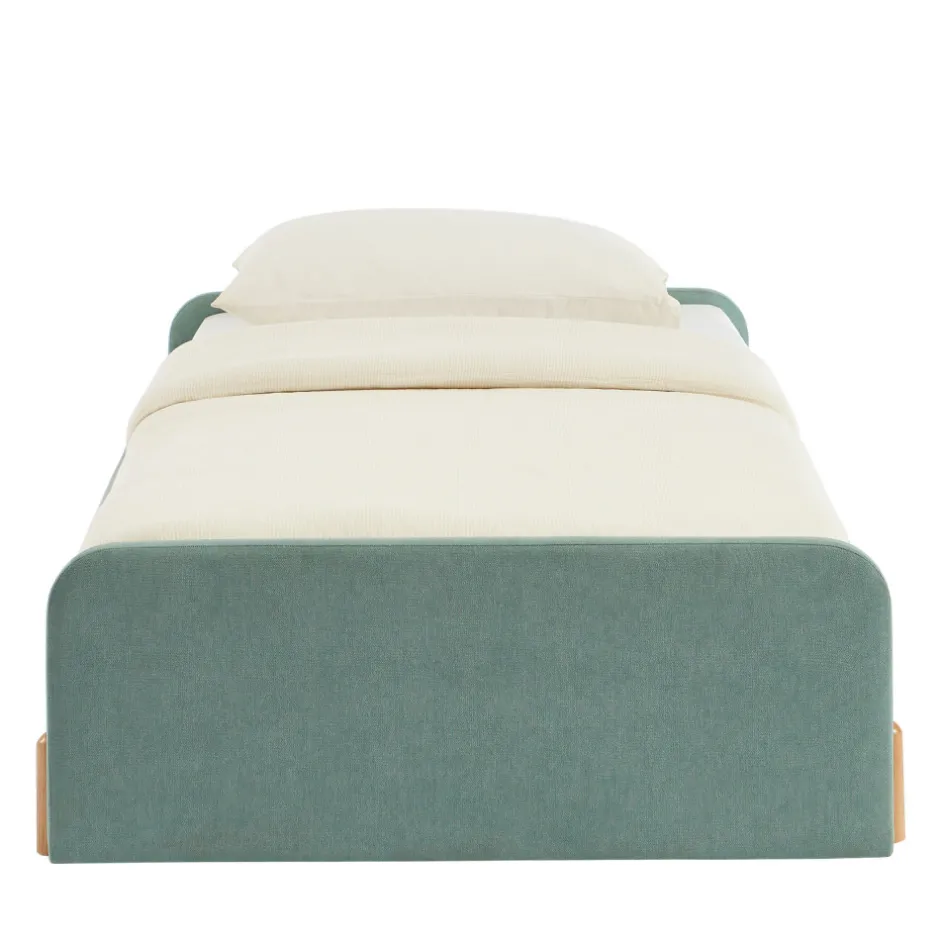 Sale No name LEONA Lit enfant en tissu 90x190cm