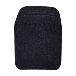 Sale Drawer LETO Pouf rembourré en tissu bouclette