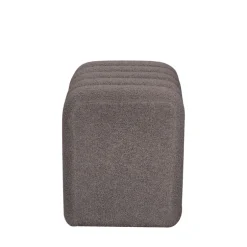 Sale Drawer LETO Pouf rembourré en tissu bouclette