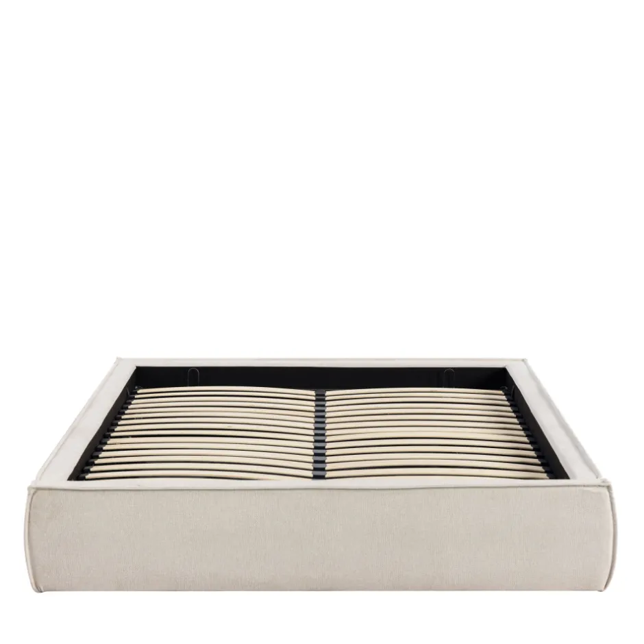 New Drawer LIBERIO Lit coffre en tissu 140x190cm