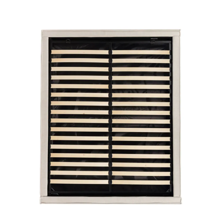 New Drawer LIBERIO Lit coffre en tissu 140x190cm