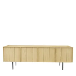 Drawer LINES Meuble TV 4 portes en bois L160cm